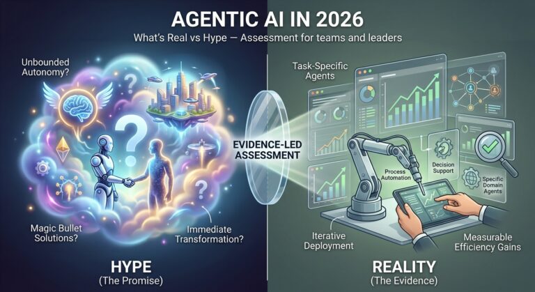 Agentic AI in 2026: What’s Real vs Hype — Evidence-led assessment for teams and leaders